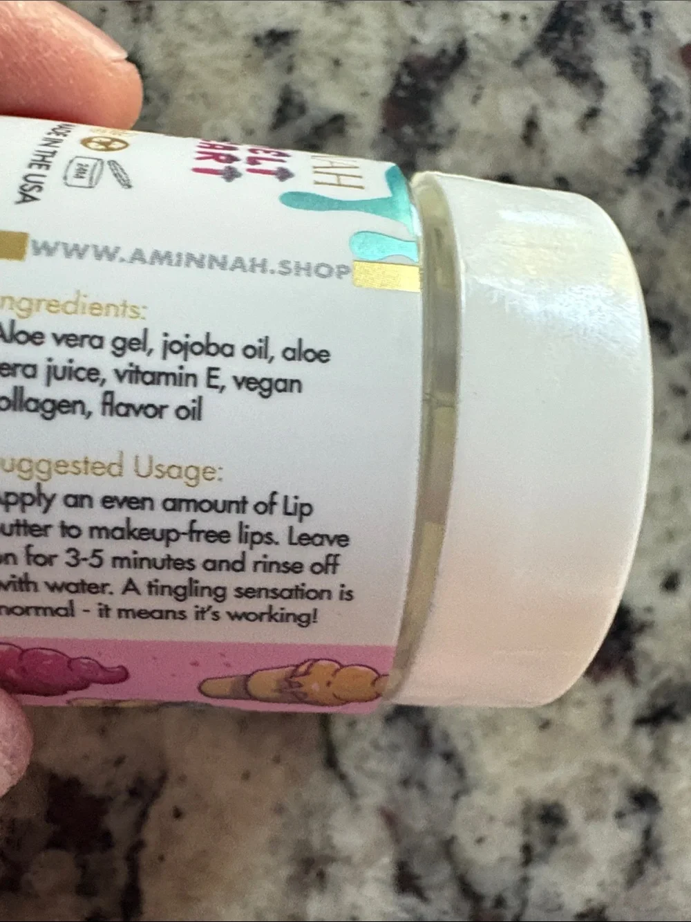 Aminnah You Melt my Heart Lip Butter